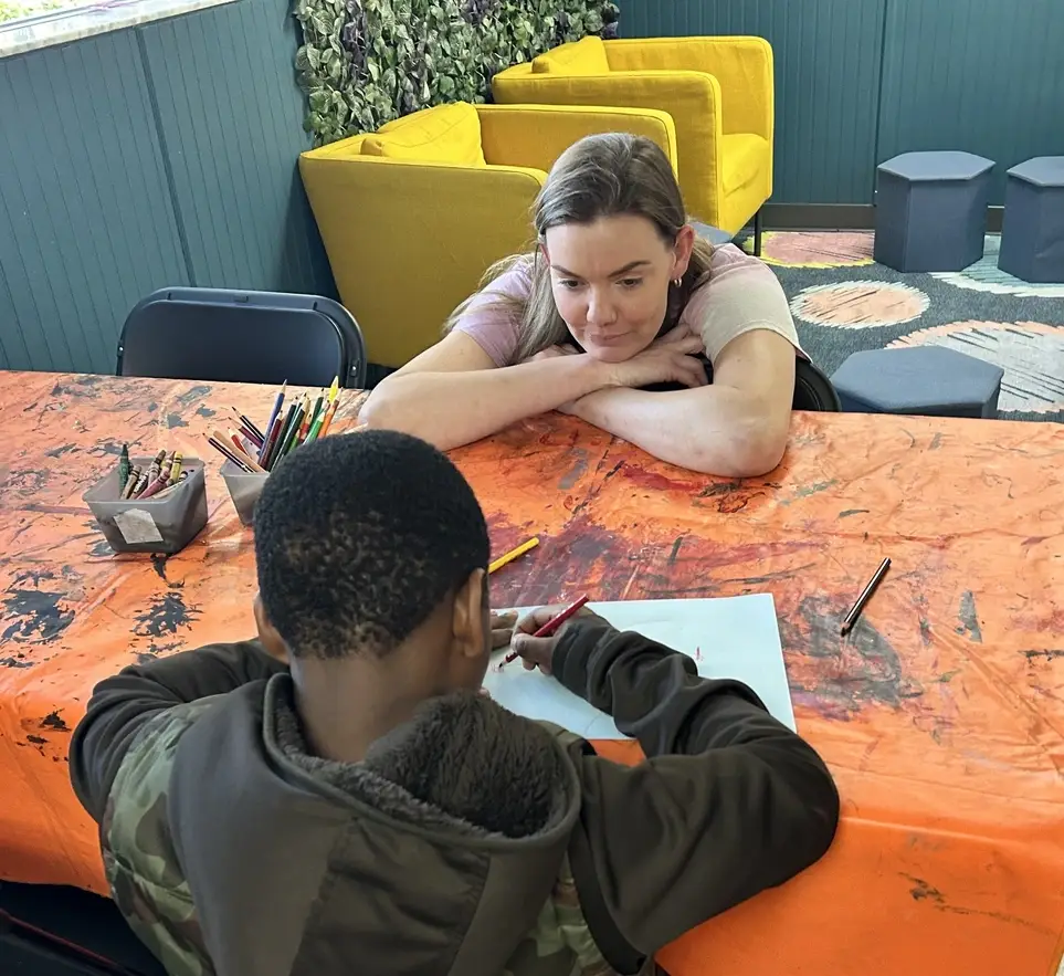Art with Children at Shelter (Tuesdays)