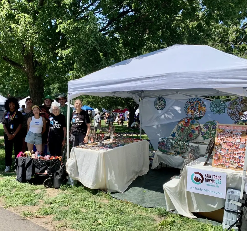 Help Fair Trade Minneapolis at weekend events May 3, May 30, June 27&28, July 25&26, August 1&2, and beyond - with Fair Trade art from Haiti