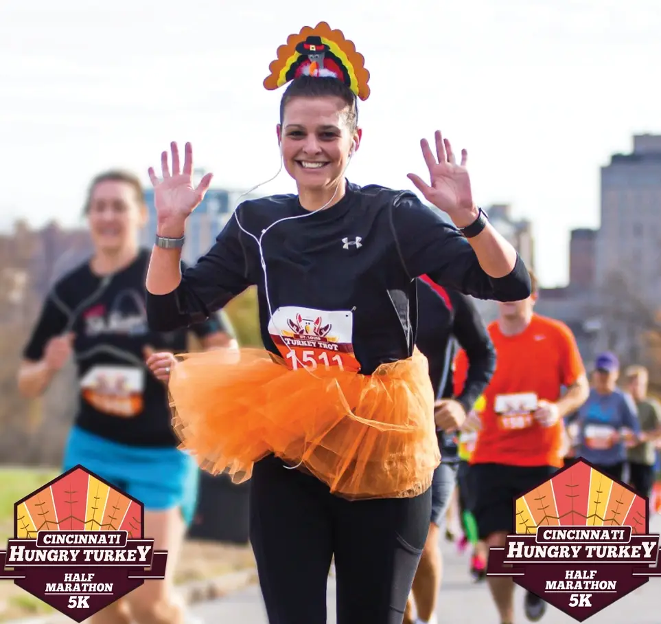 Cincinnati Hungry Turkey Half Marathon and 5K