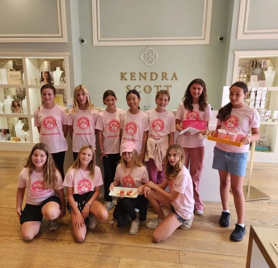 Pink Lemonade Stand Challenge X Kendra Scott