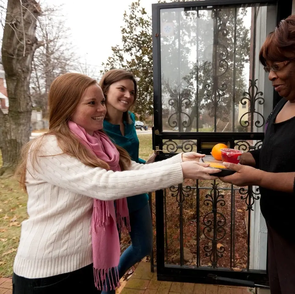 Deliver a smile and a meal to a senior citizen in your community!
