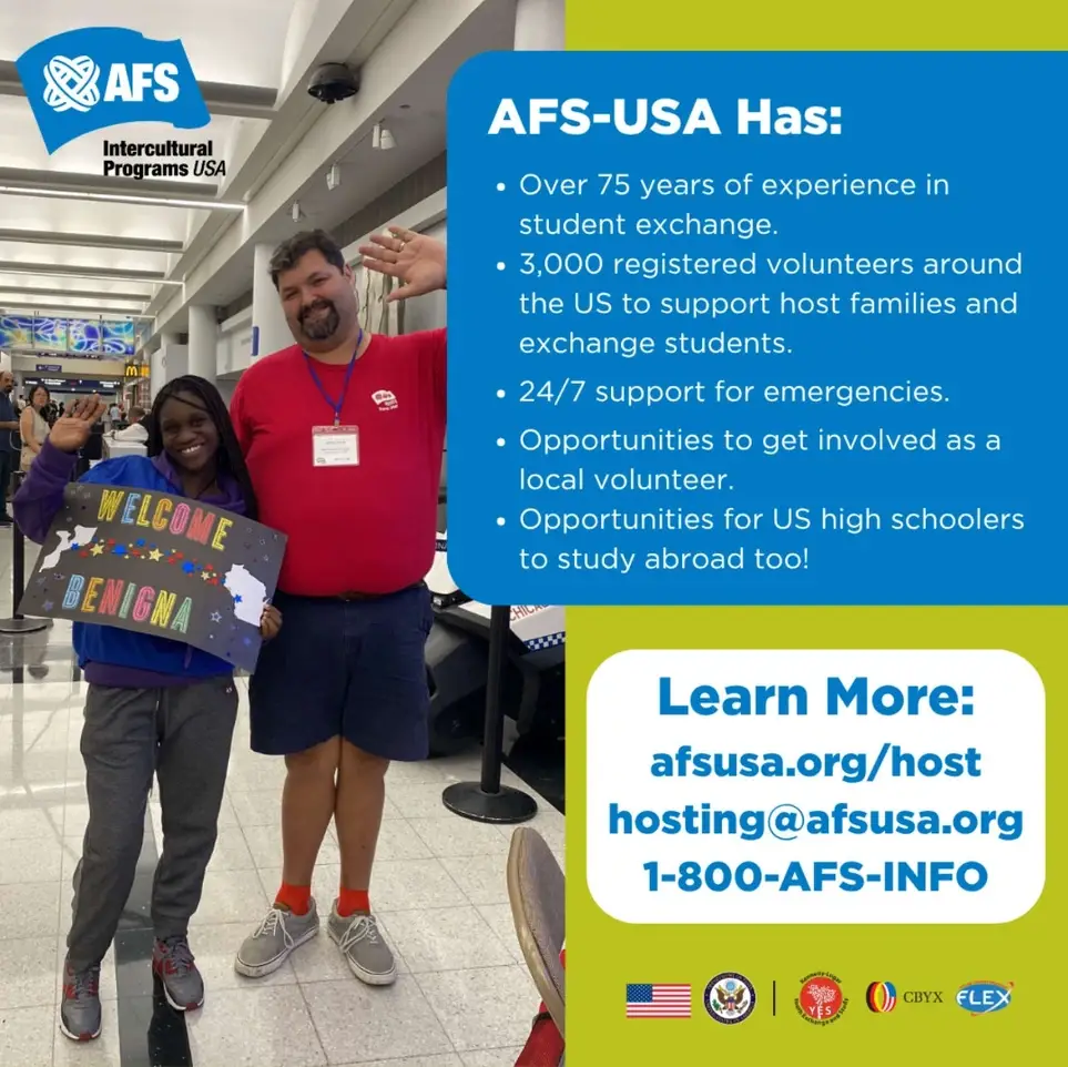 AFS-Miss Tennky (AL) Area Volunteer Leadership Team Opportunities