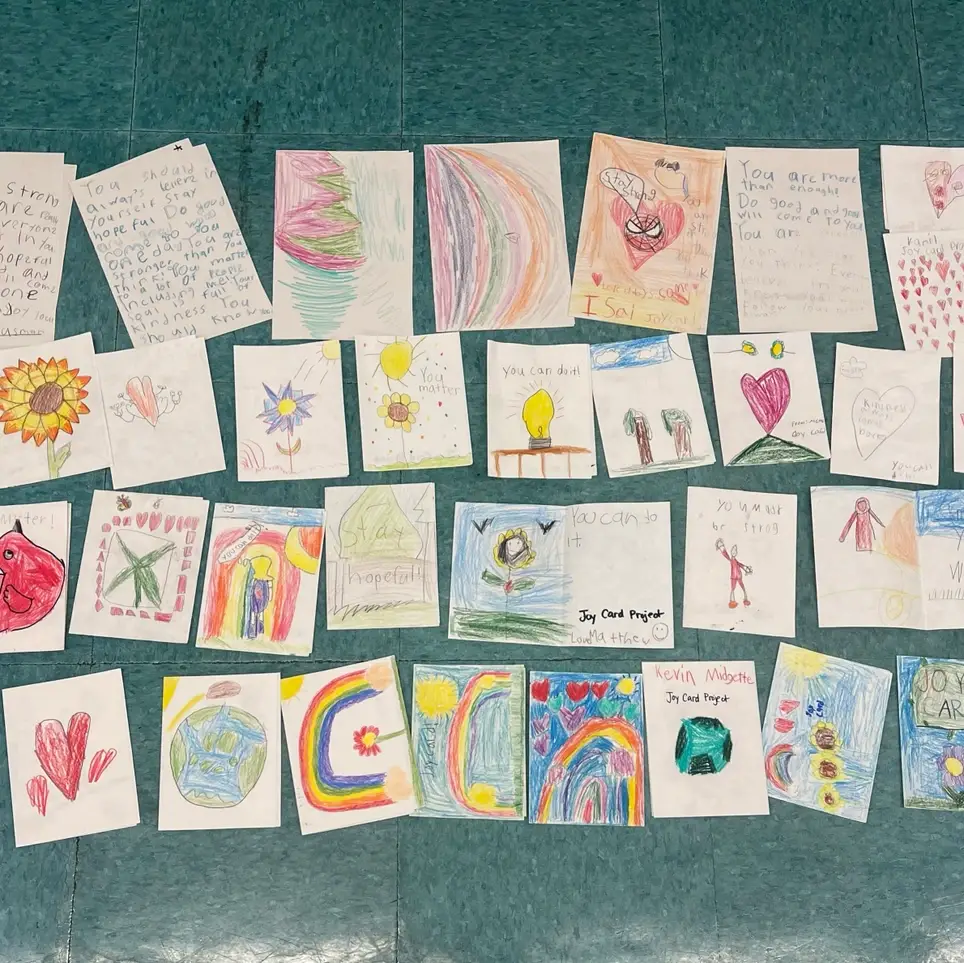 Schools, Groups and Corporate Offices Make Cards for Senior Citizens - Easy and Fun- Kids or Adults
