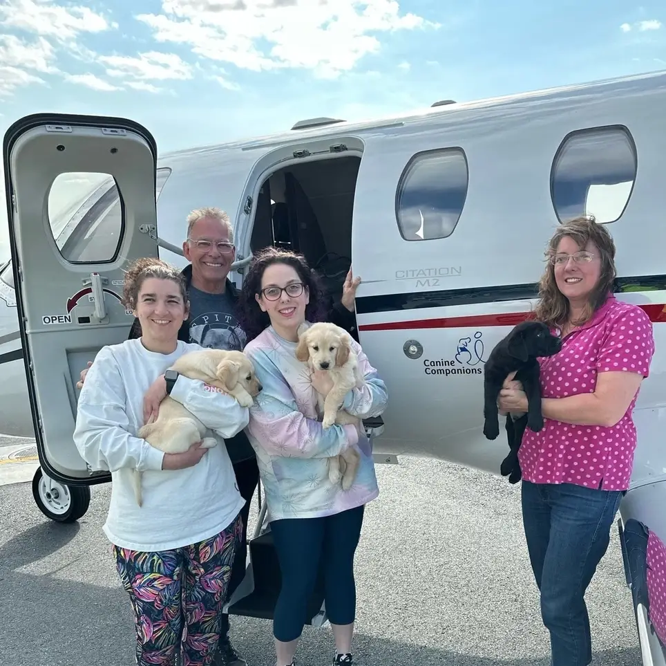 Help Transport Future Service Dog Puppies