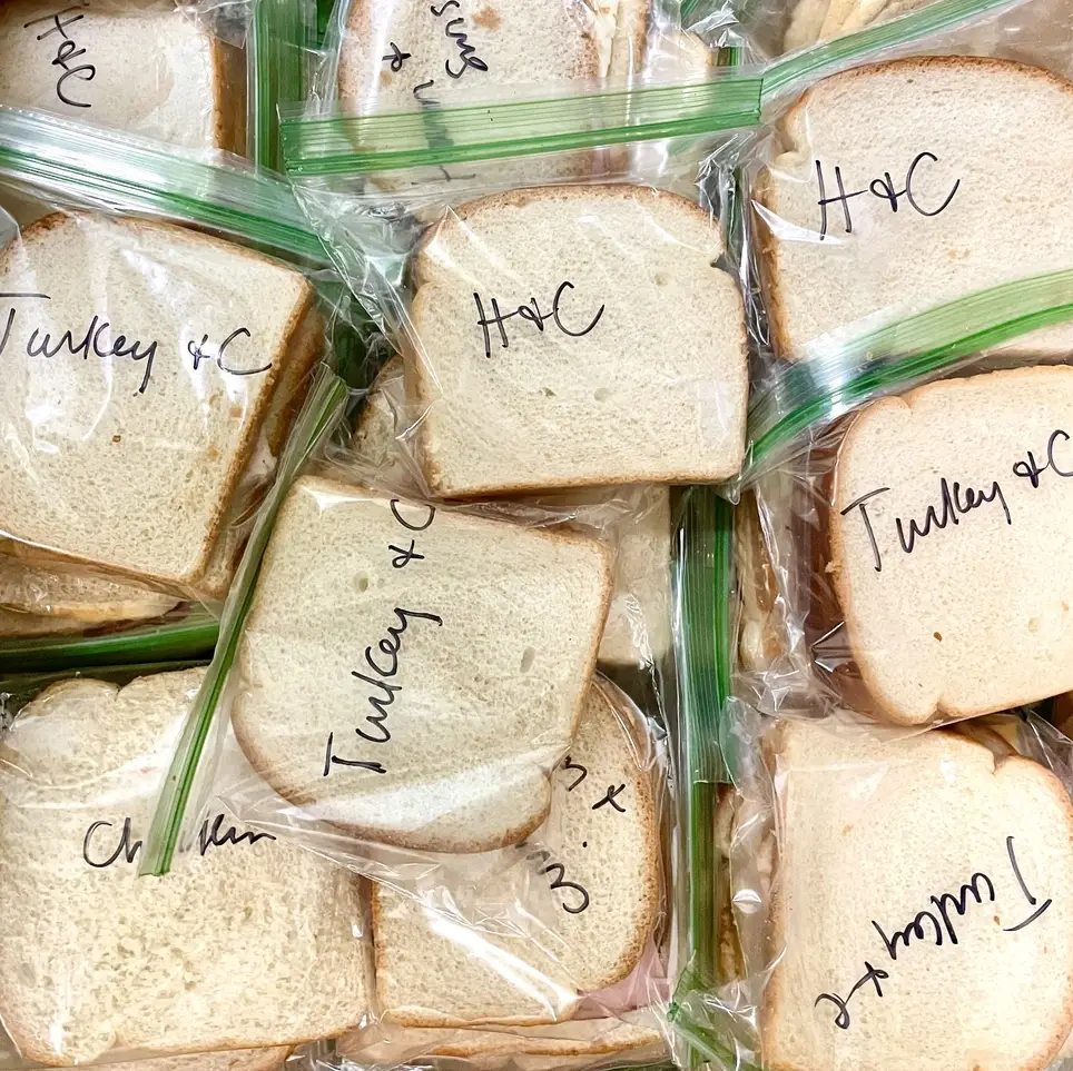 Making 100+ Sandwiches for Soup Kitchen