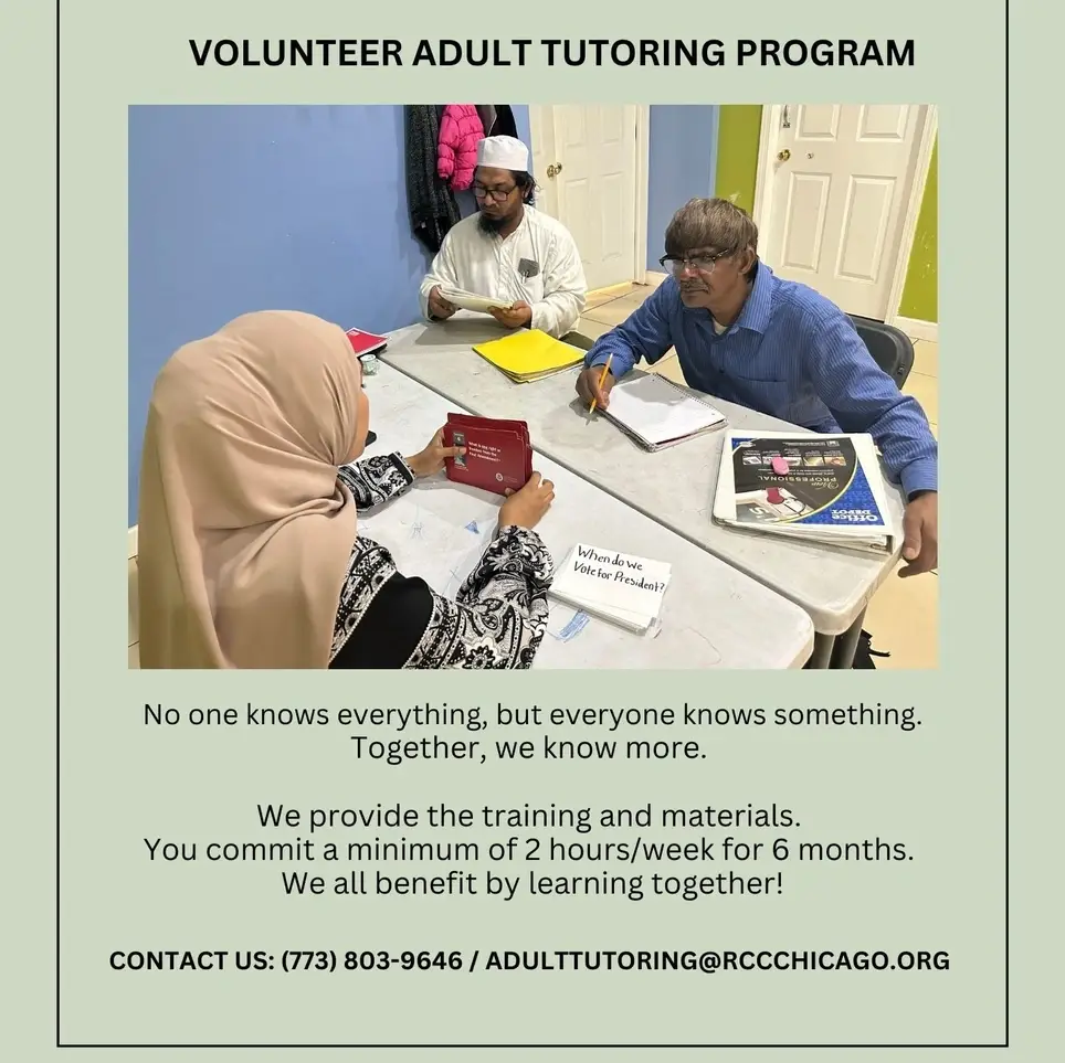 Adult ESL Tutor