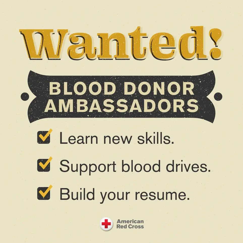 Volunteer today as a Blood Donor Ambassador! (Waverly, NY)