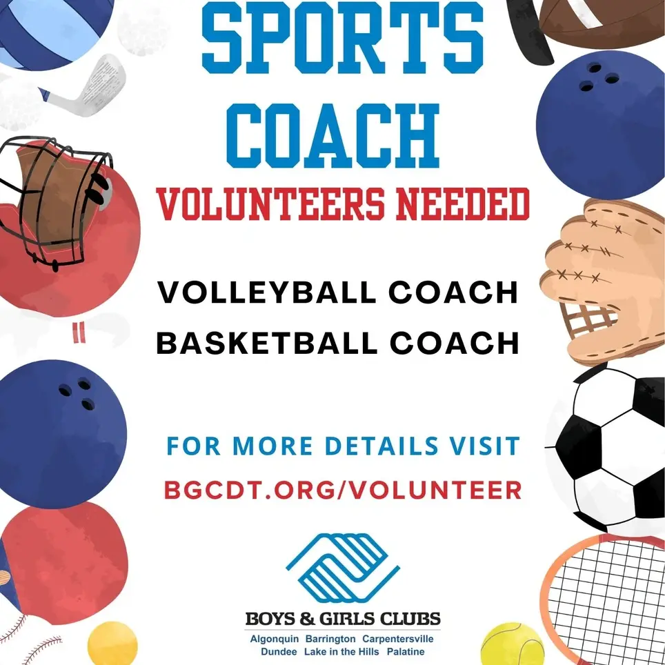 Sports Coach Volunteers Needed!