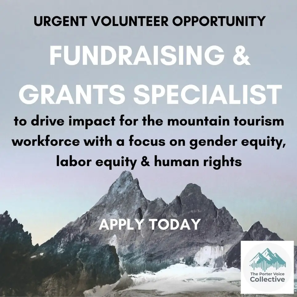 Fundraising & Grants Specialist Volunteer