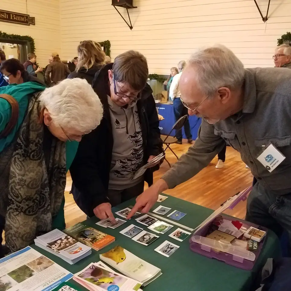 Promote wildlife conservation - engage the public at tabling events