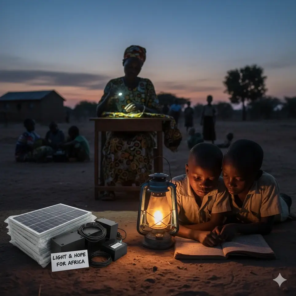 Together, we can light up lives, build future, and restore hope