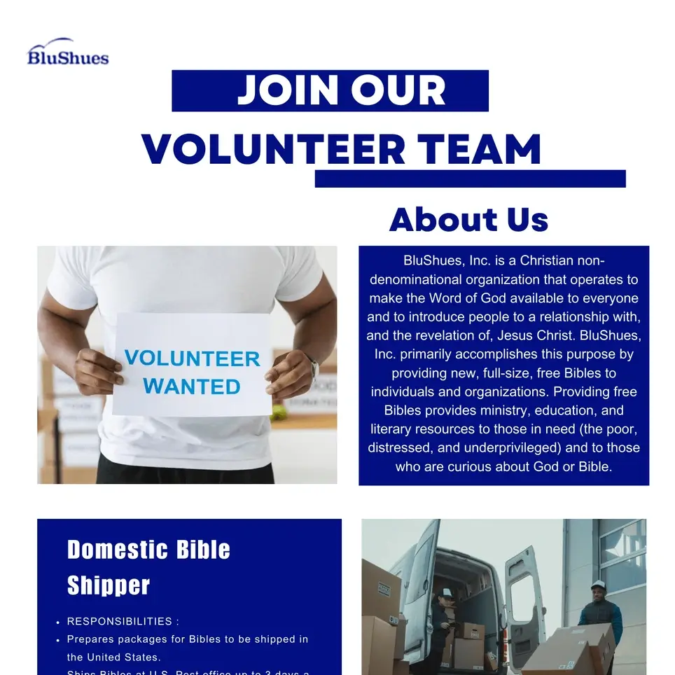 BIBLE Distributor (must be located in United States)