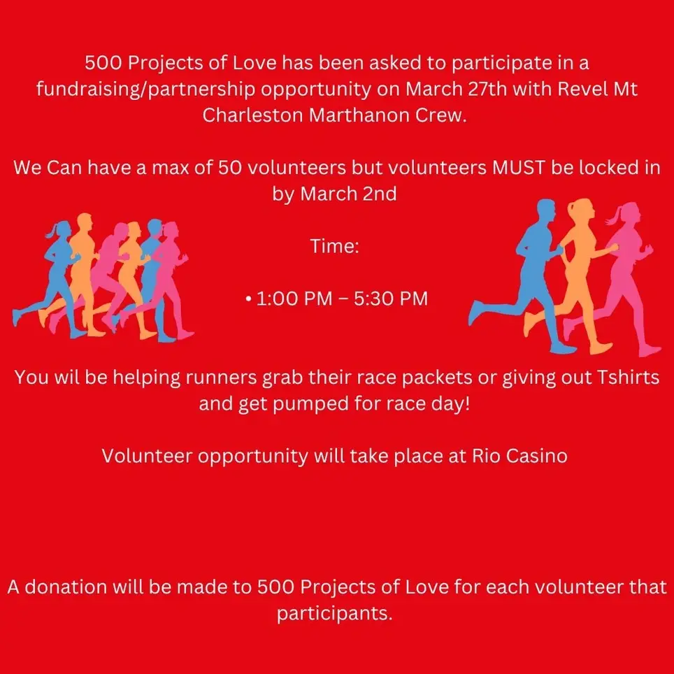 Revel Mt Charleston Expo Fundraiser Volunteers needed