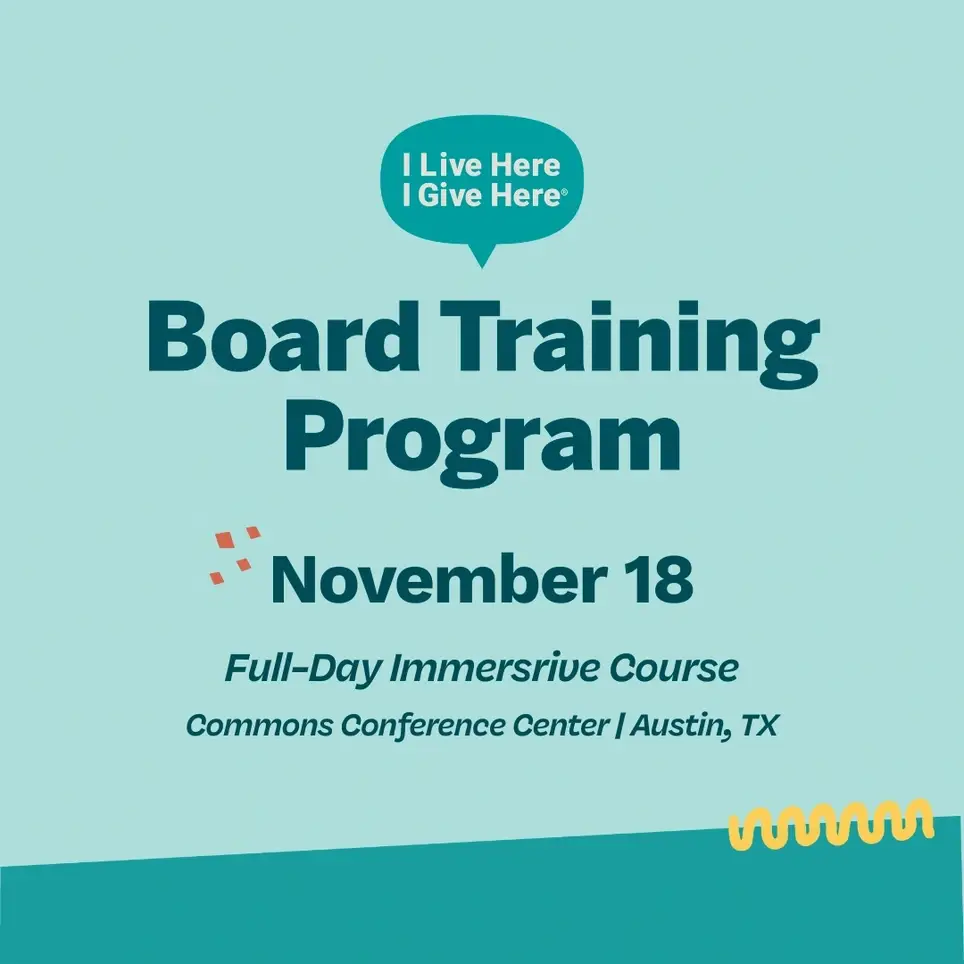 Board Training Program Volunteer