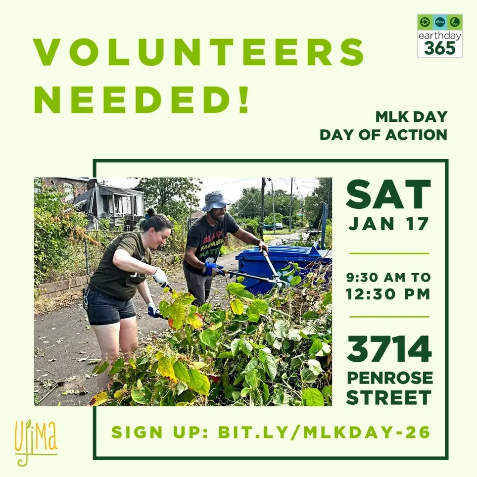 Martin Luther King Jr. Day of Service at George Washington Carver Farms