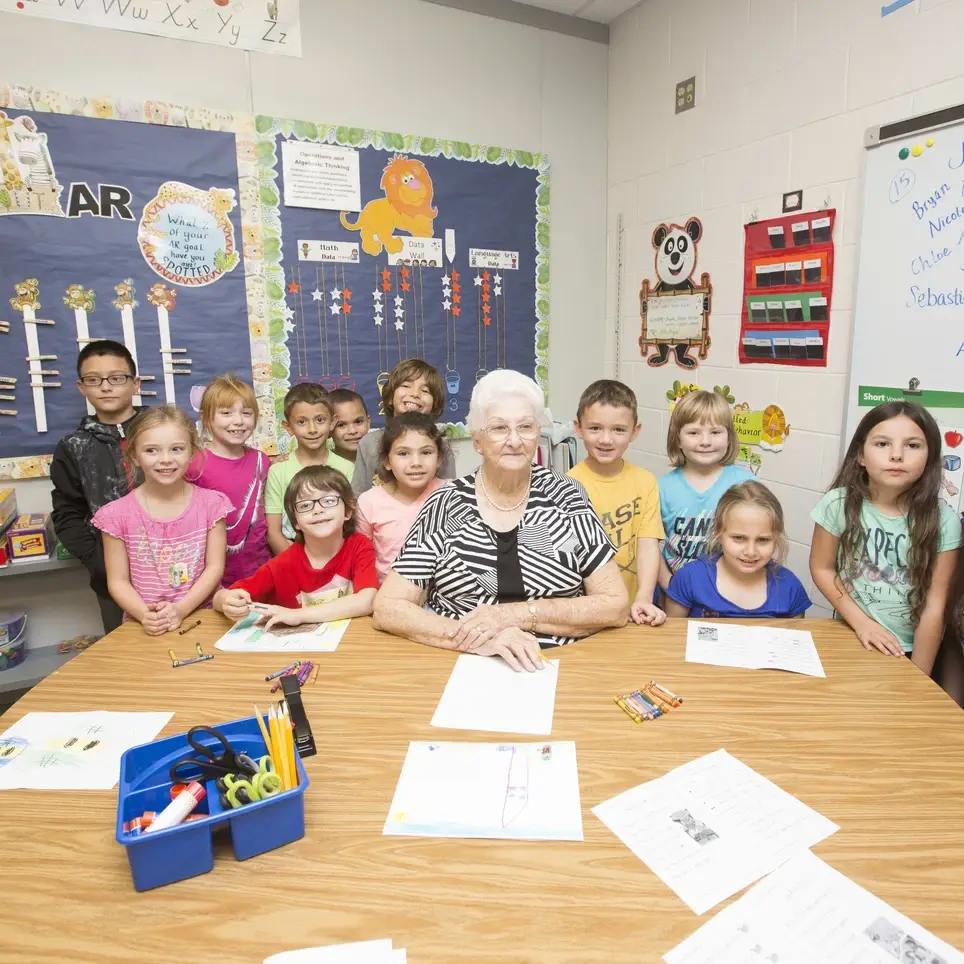 Foster Grandparent Program Volunteer