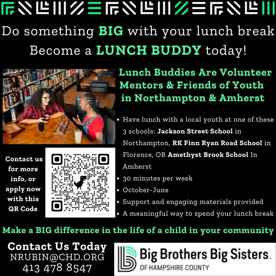Lunch Buddy Mentor Big Brothers Big Sisters
