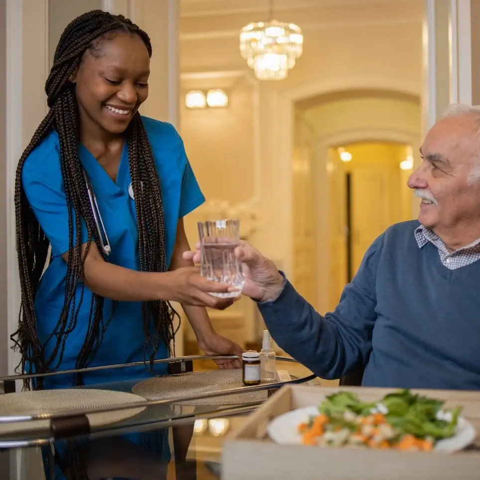 Provide support to hospice patients (Parma)