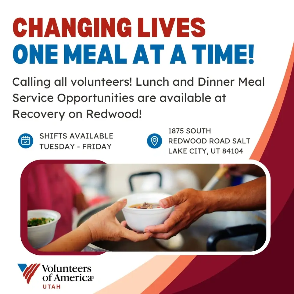 Help Serve Lunch at Recovery on Redwood