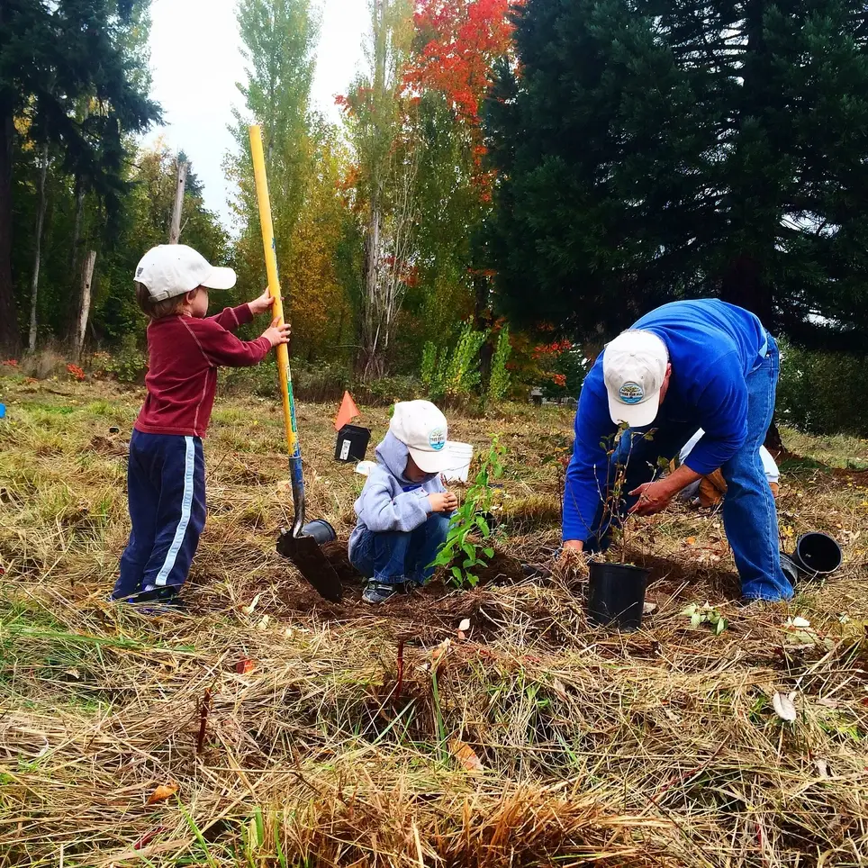 01/17 Native Planting at Dirksen Nature Park