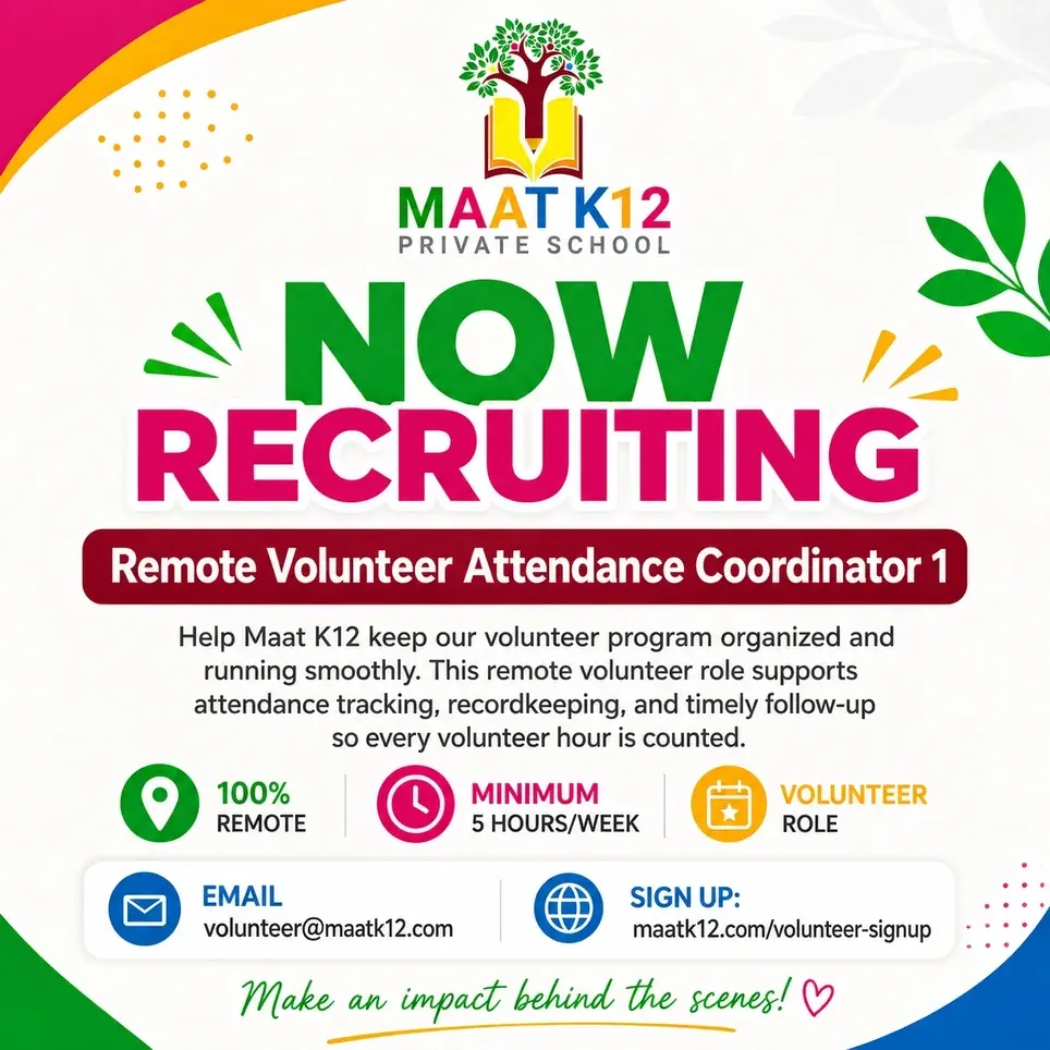 Remote Volunteer Attendance Coordinator