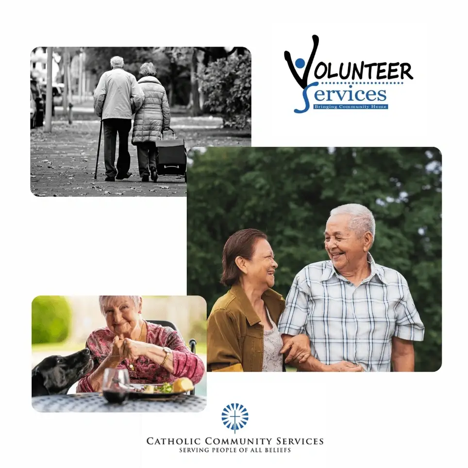 Work with Seniors. We're seeking compassionate, caring individuals to join Volunteer Services!