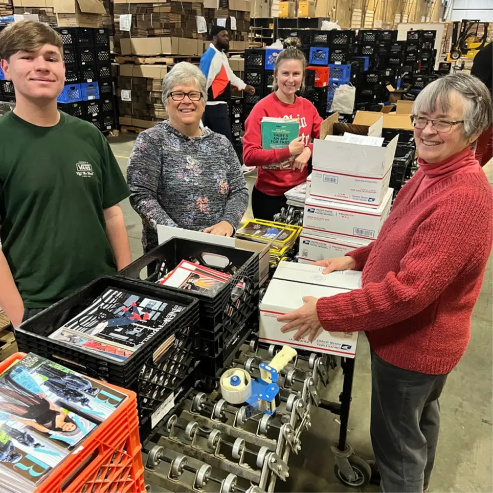 2nd Saturdays - Sort & pack reading materials for 3,500+ children and families