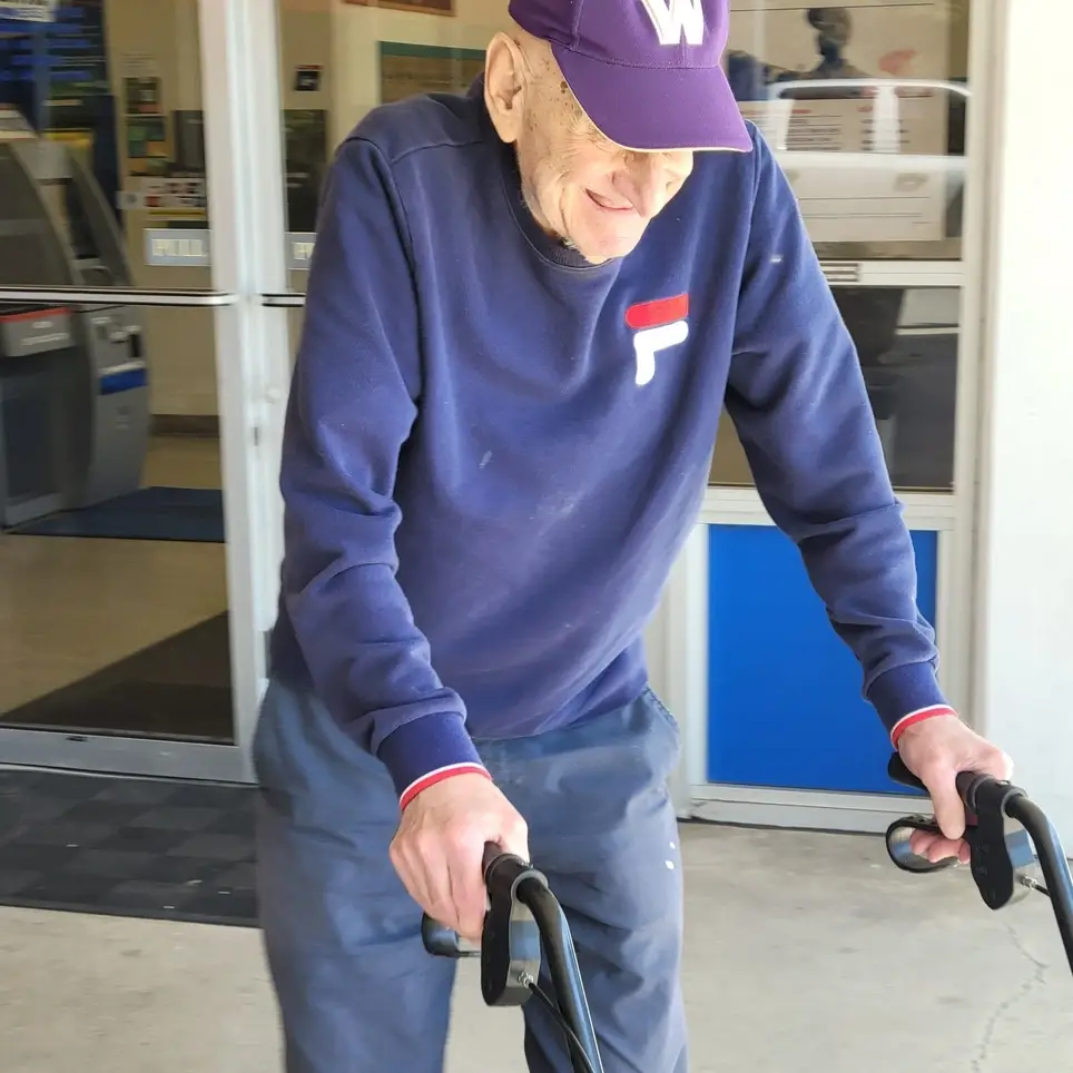 Walk around the block with a senior neighbor