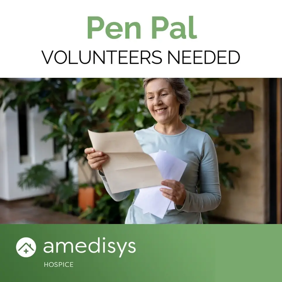 Brighten Someone's Day: Be a Hospice Penpal