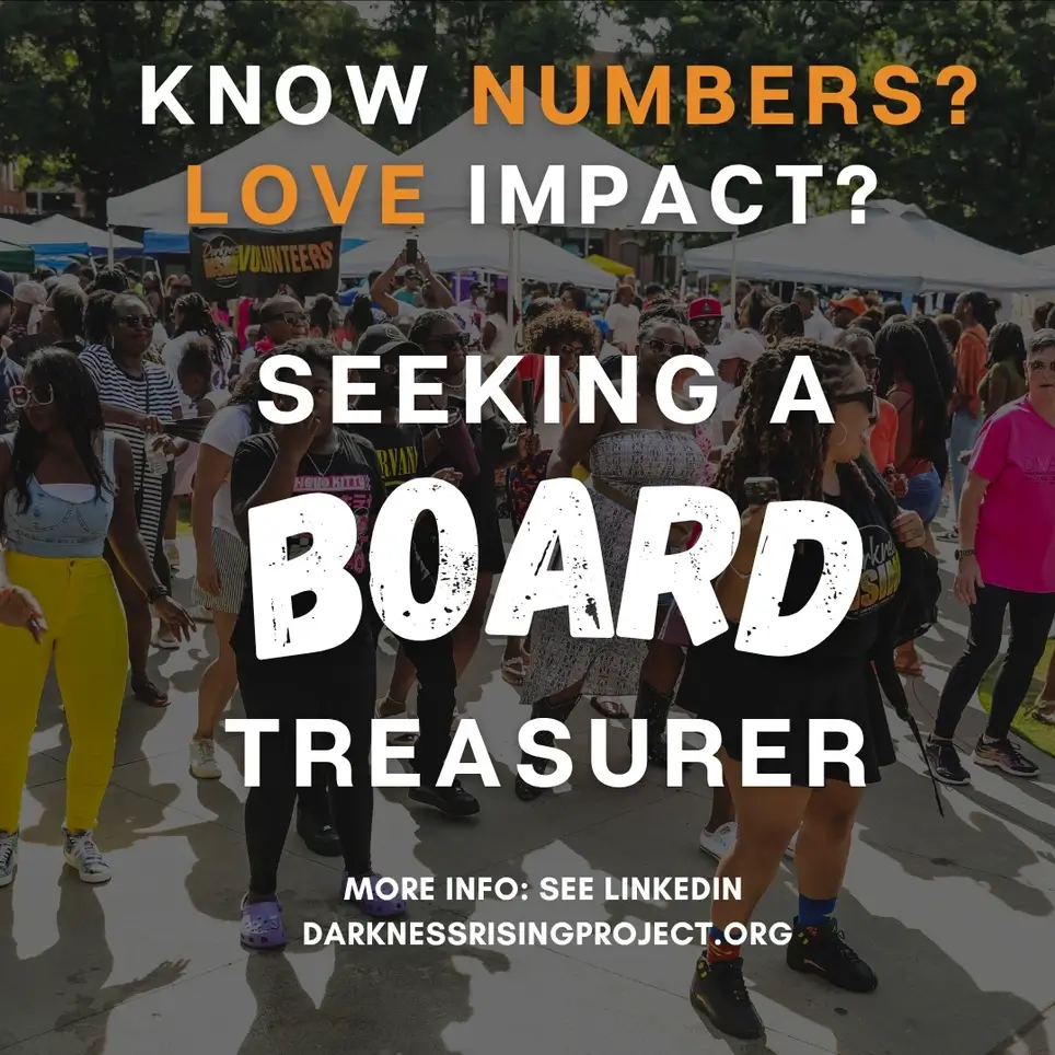 Darkness RISING Board Treasurer