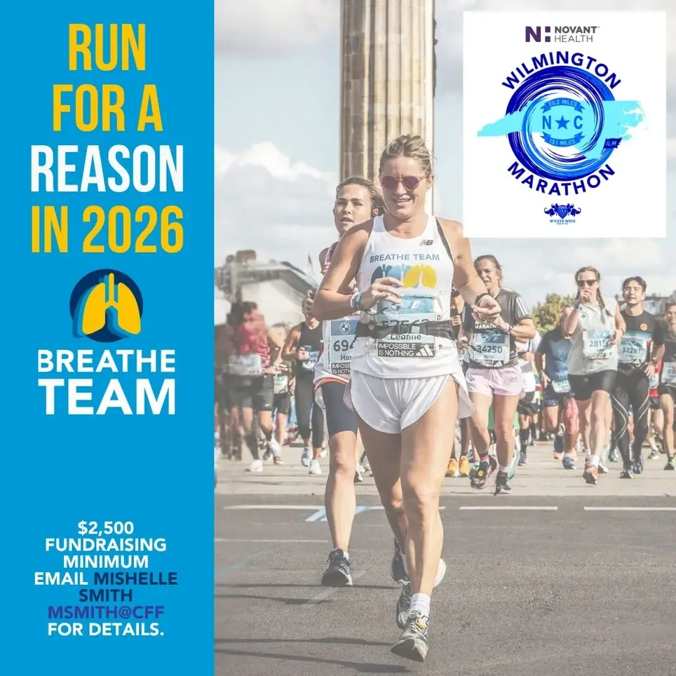 RUN FOR A REASON IN 2026 -Wilmington Marathon