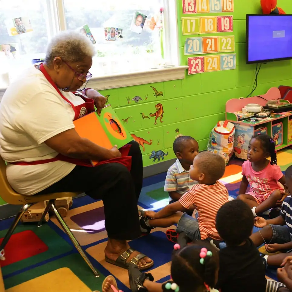 Classroom Paid Volunteer with AmeriCorps Seniors Foster Grandparents
