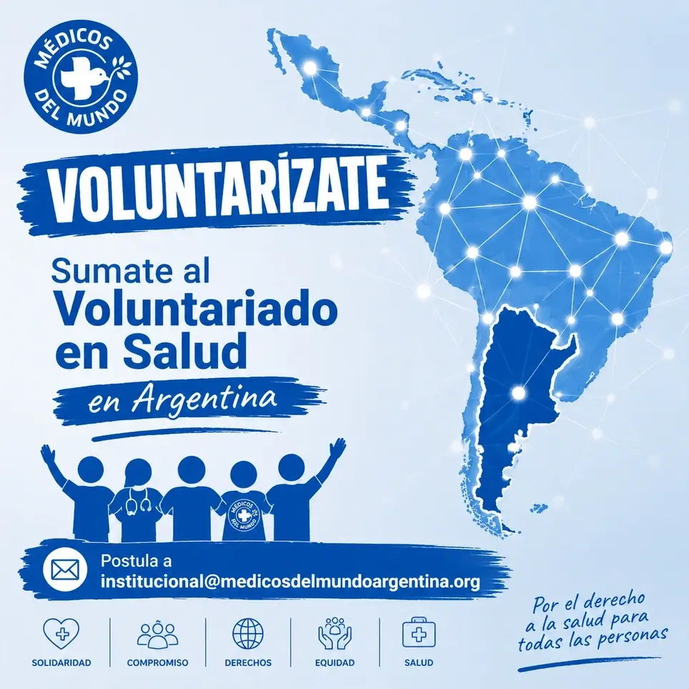 Voluntariado para Trabajo Social en Programas y Proyectos de Salud