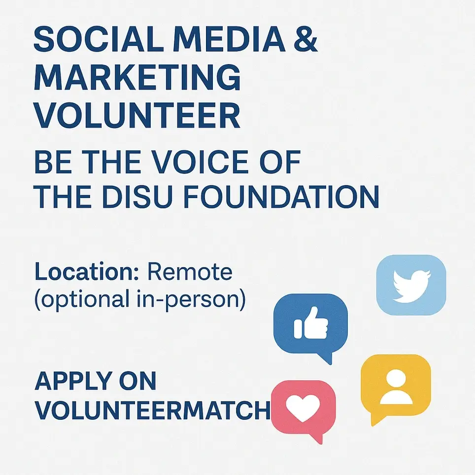 Social Media & Marketing Volunteer