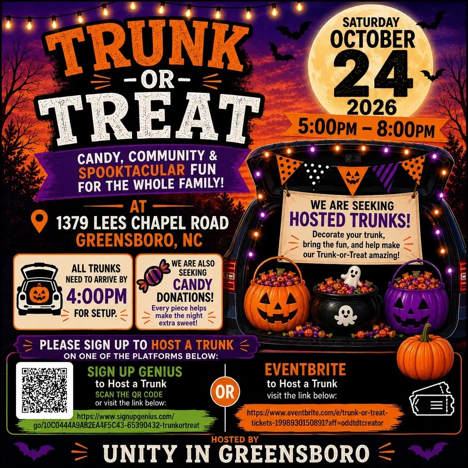 Trunk-or-Treat (Candy Donations and/or Host a Trunk)