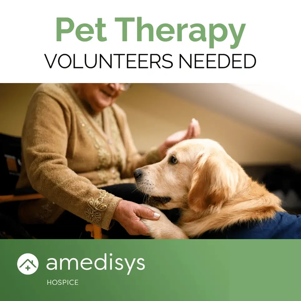 Pet Therapy Hospice Volunteer - Evansville, IN