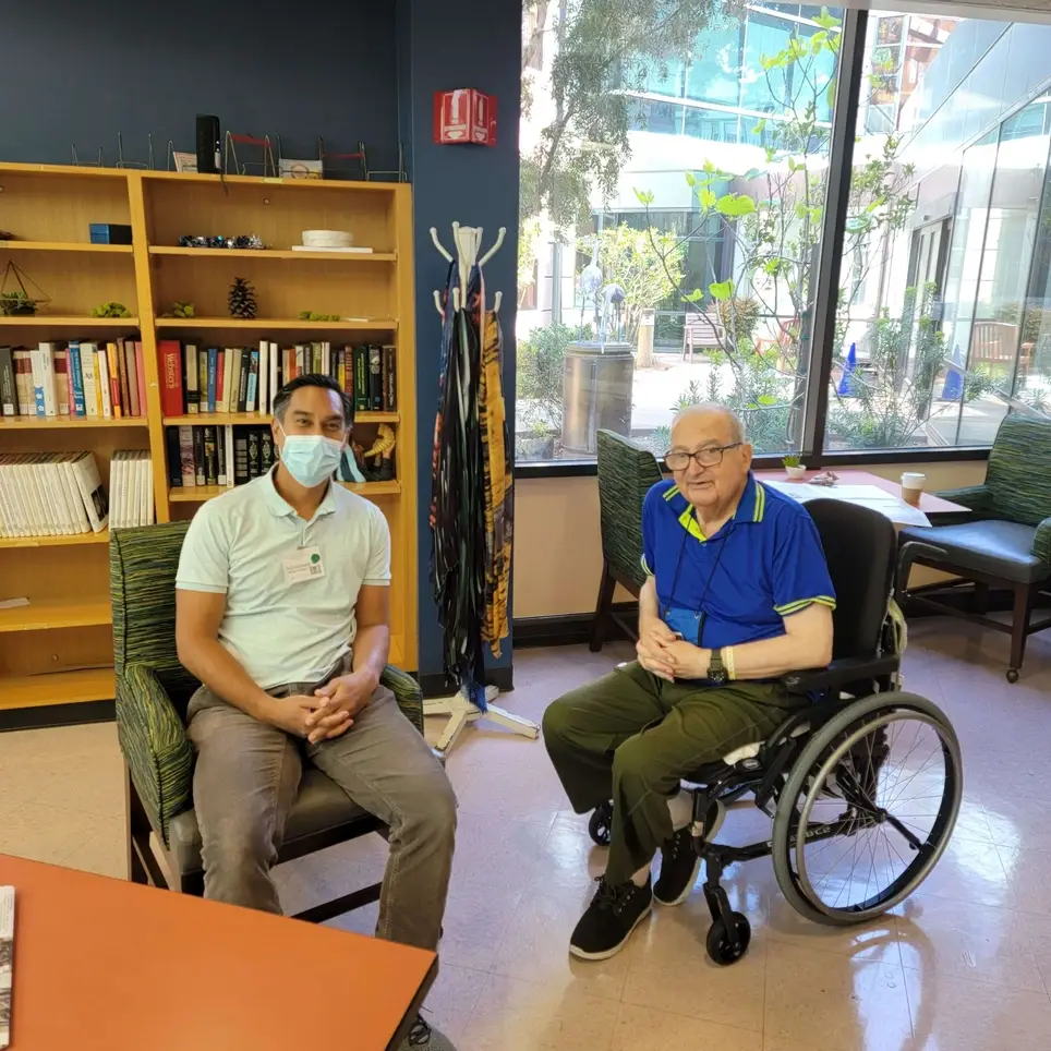 Become a work of heart...Volunteer with seniors