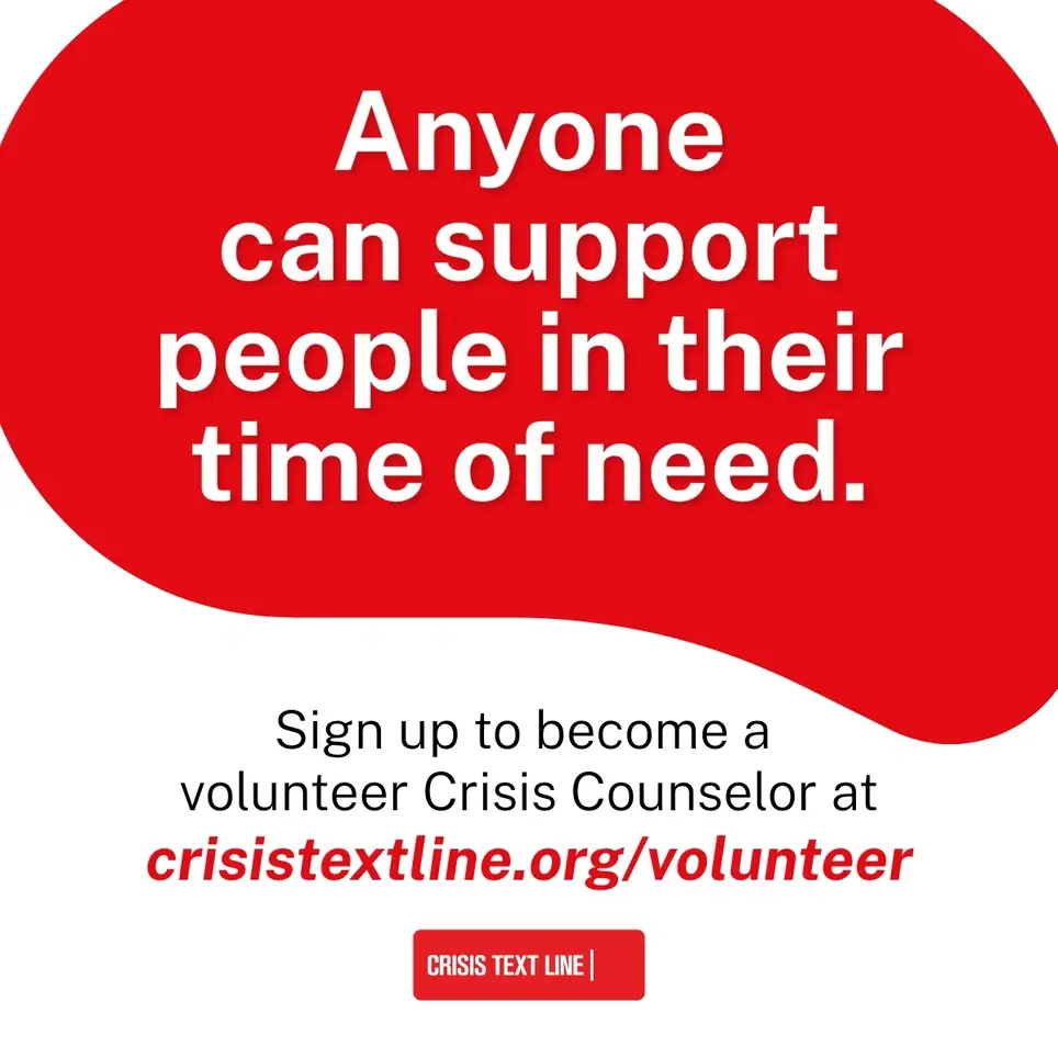 Save Lives From Your Couch--Become a Volunteer Crisis Counselor! (remote)