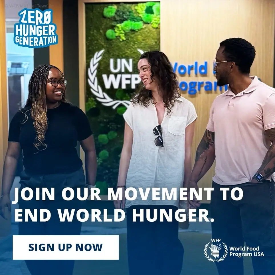 Global Hunger Volunteer Opportunity (Remote) | Zero Hunger Generation, World Food Program USA