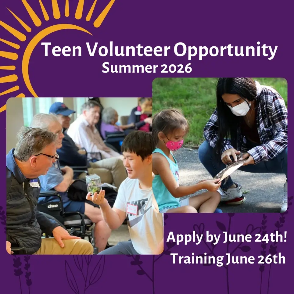 Teen Therapeutic Nature Program Volunteer (Ages 16-18)