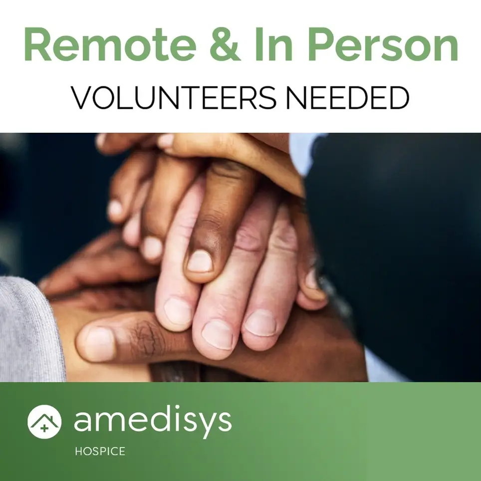 Hospice Volunteers in Brockton, MA *multiple opportunities + remote available*