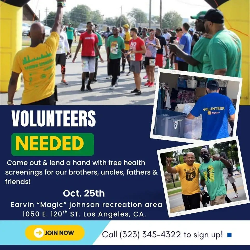 Volunteers Needed to Support Black Men's Wellness Day