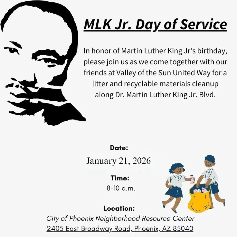Community Service with purpose - Cleanup in honor of MLK