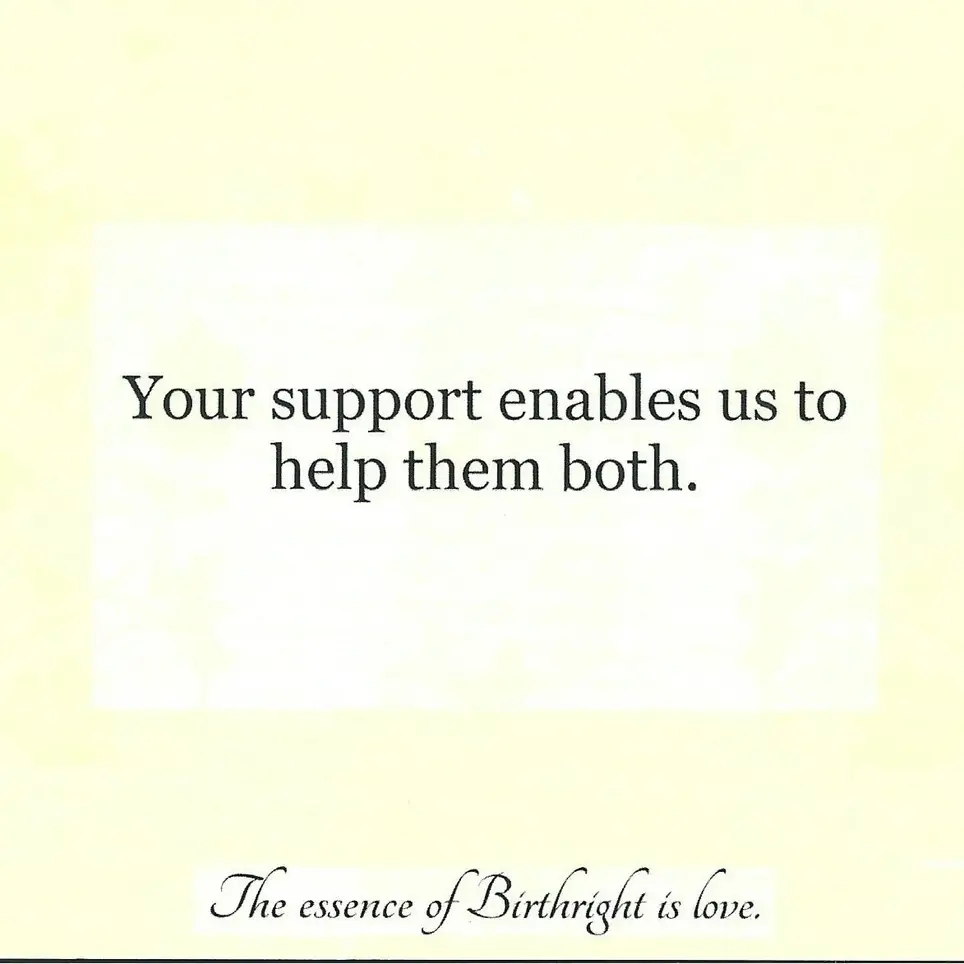 Acknowledge donations