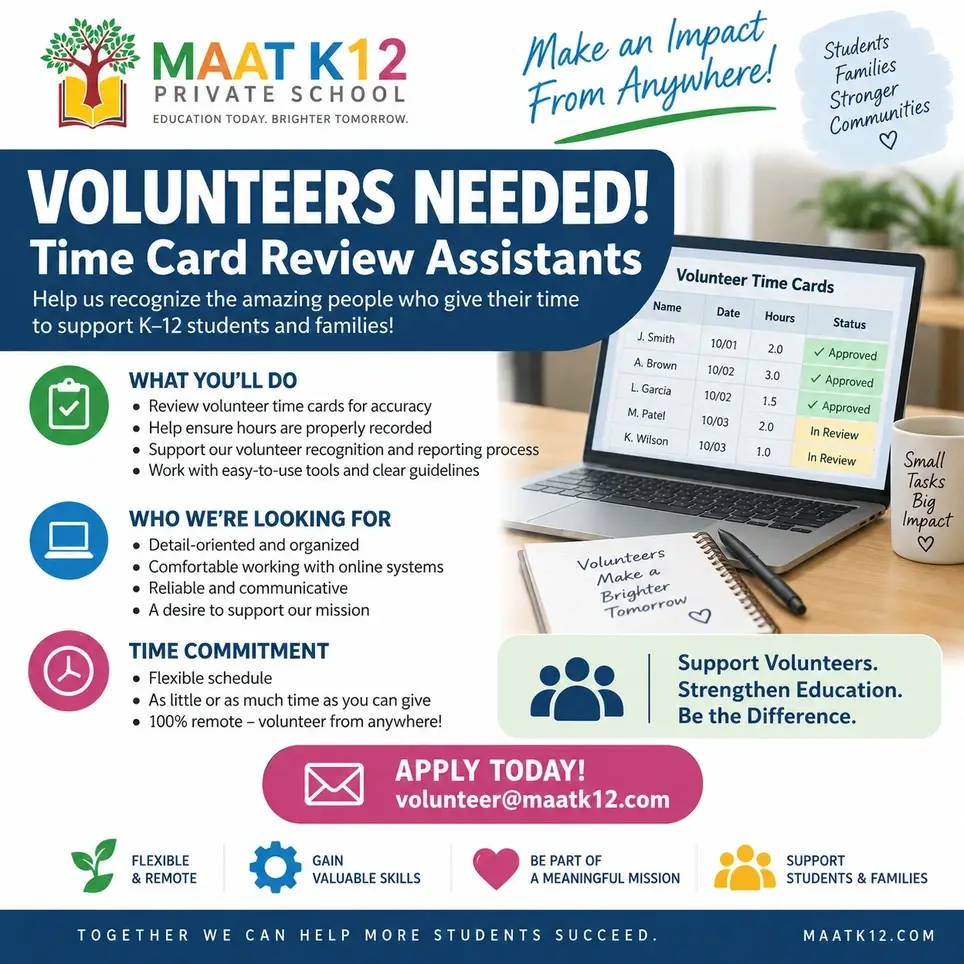 Remote Time Card Review Volunteer
