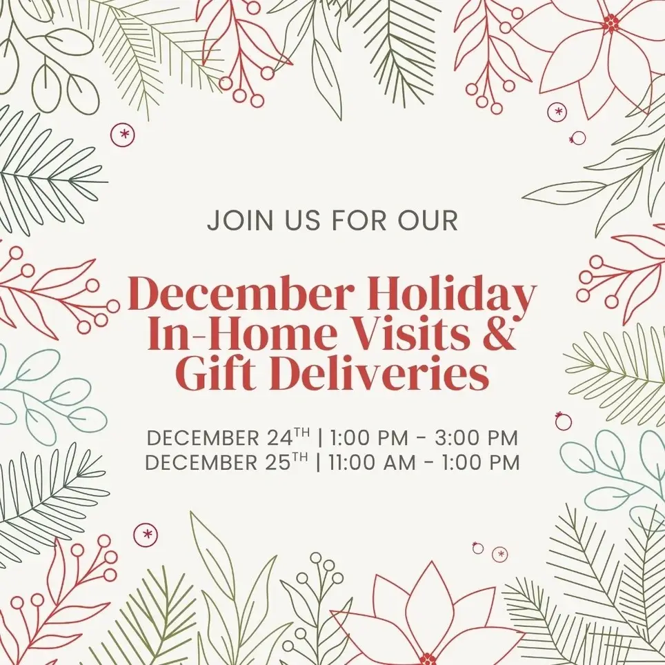 December 25th Visits & Holiday Gift Deliveries to SF Older Adults!