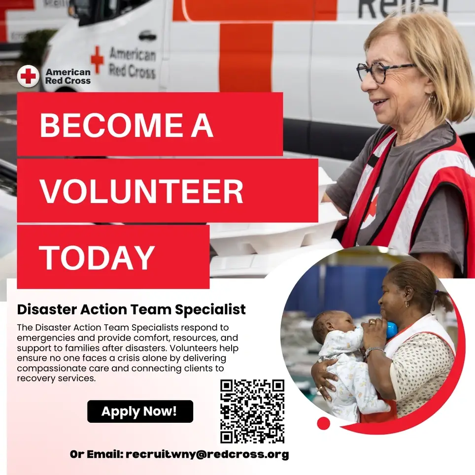 Support Your Neighbors When Disaster Strikes: Volunteer with Our Disaster Action Team in Buffalo!