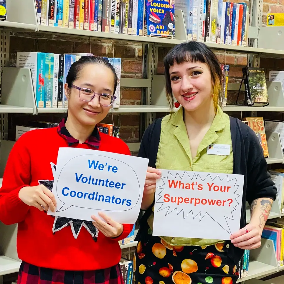 Love Books? Love Authors? Join us as one of our Adult Programming Ambassadors.