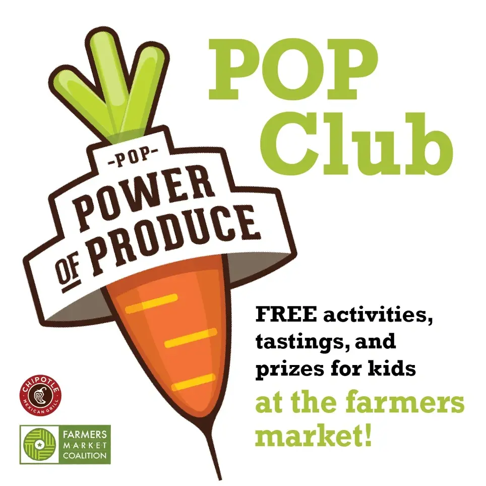 Children's Program [Power of Produce 'POP' Club] Volunteer