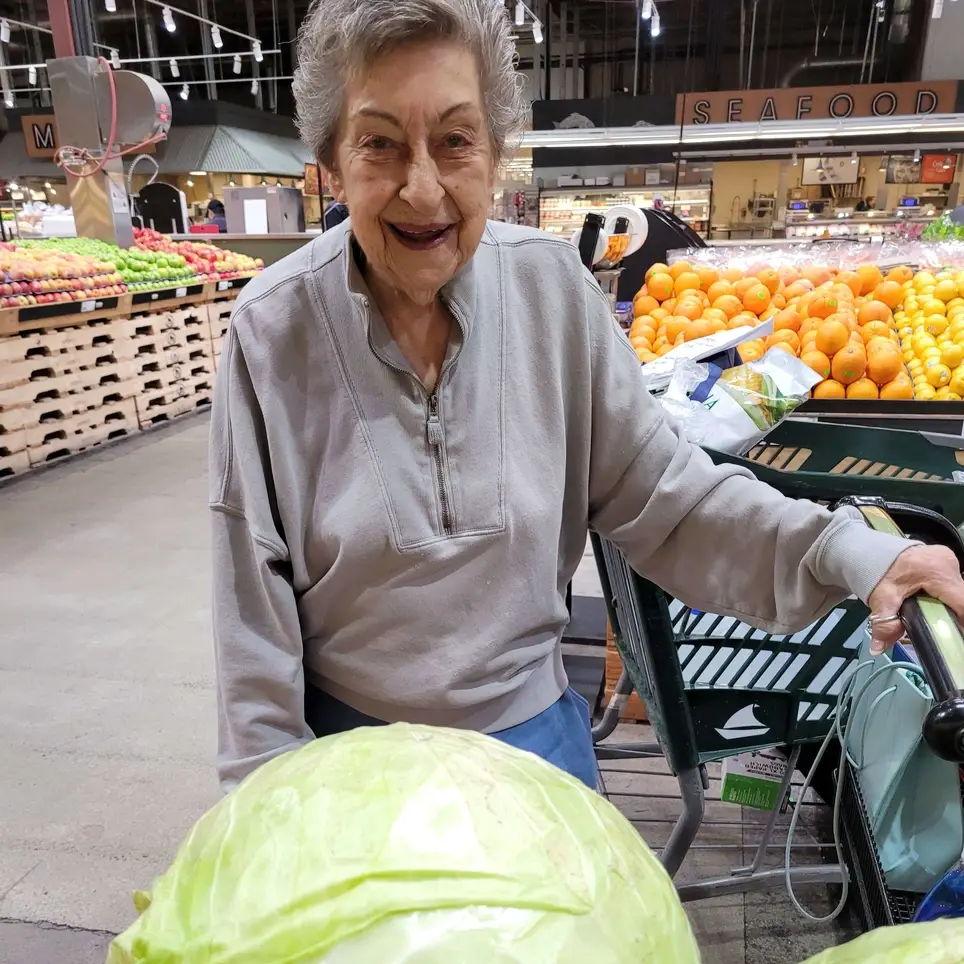 Can you offer seniors your time for flexible tasks like grocery shopping?
